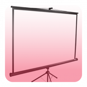 Screen ukuran 3 x 4 meter (include Infocus)